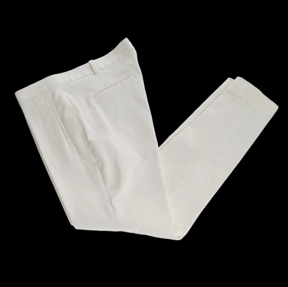 Joseph Mid-Rise Straight-Leg Cady Pants - Picture 14 of 16